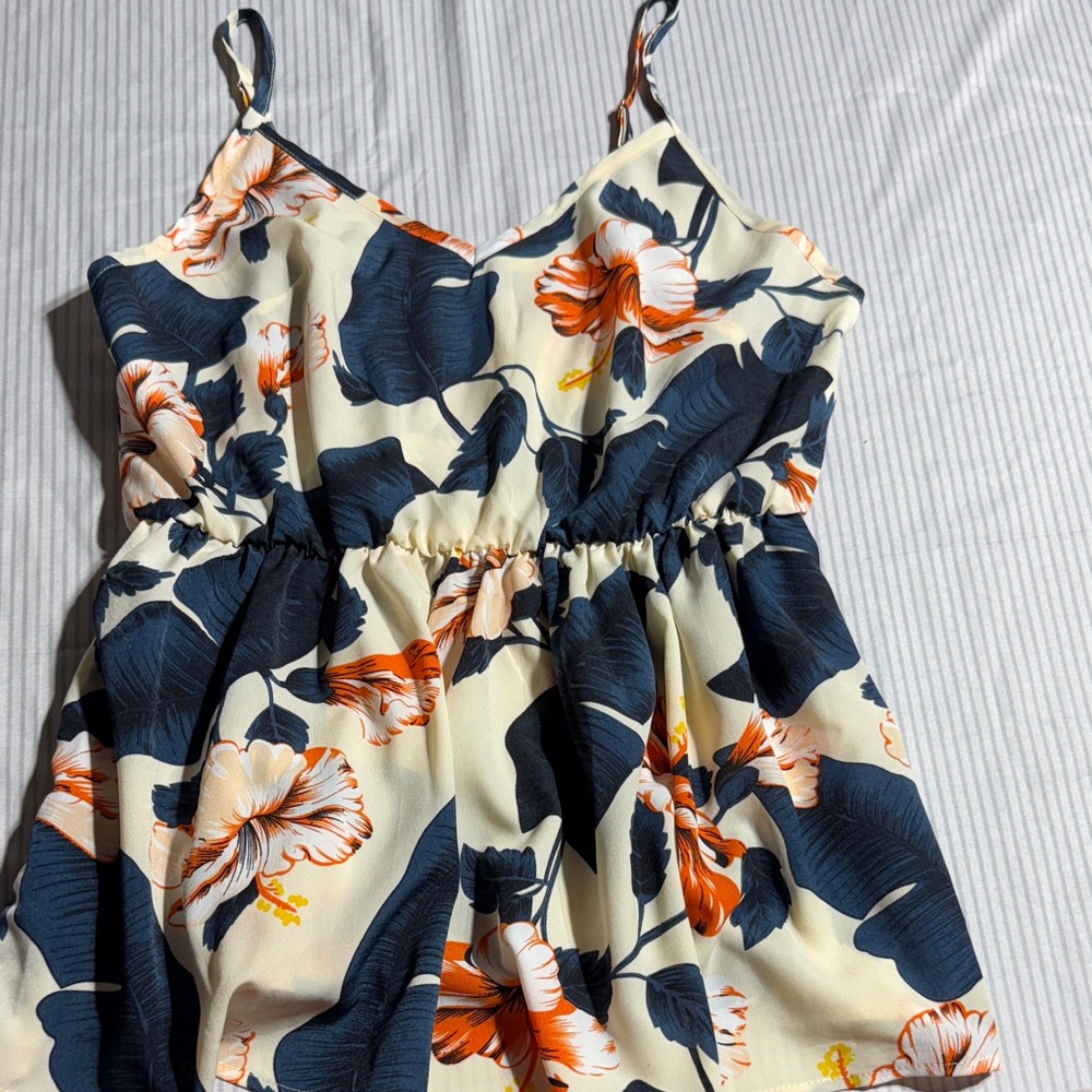 Floral Spaghetti Strap top
